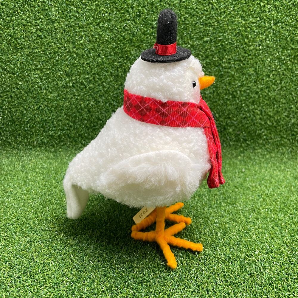 Target Wondershop Featherly Friends Tundra Bird Snowman Plush Figurine